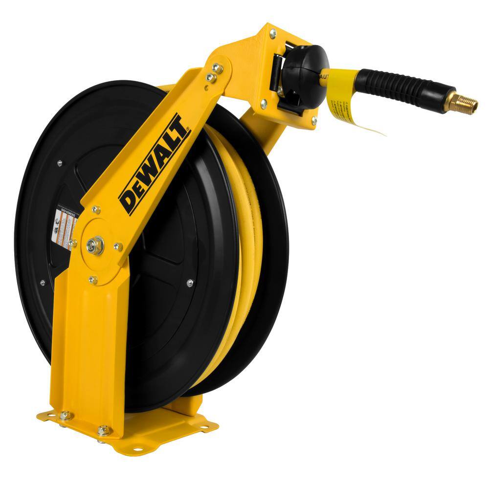 DW 38 in. x 50 ft. Double Arm Auto Retracting Air Hose Reel DXCM024-0343