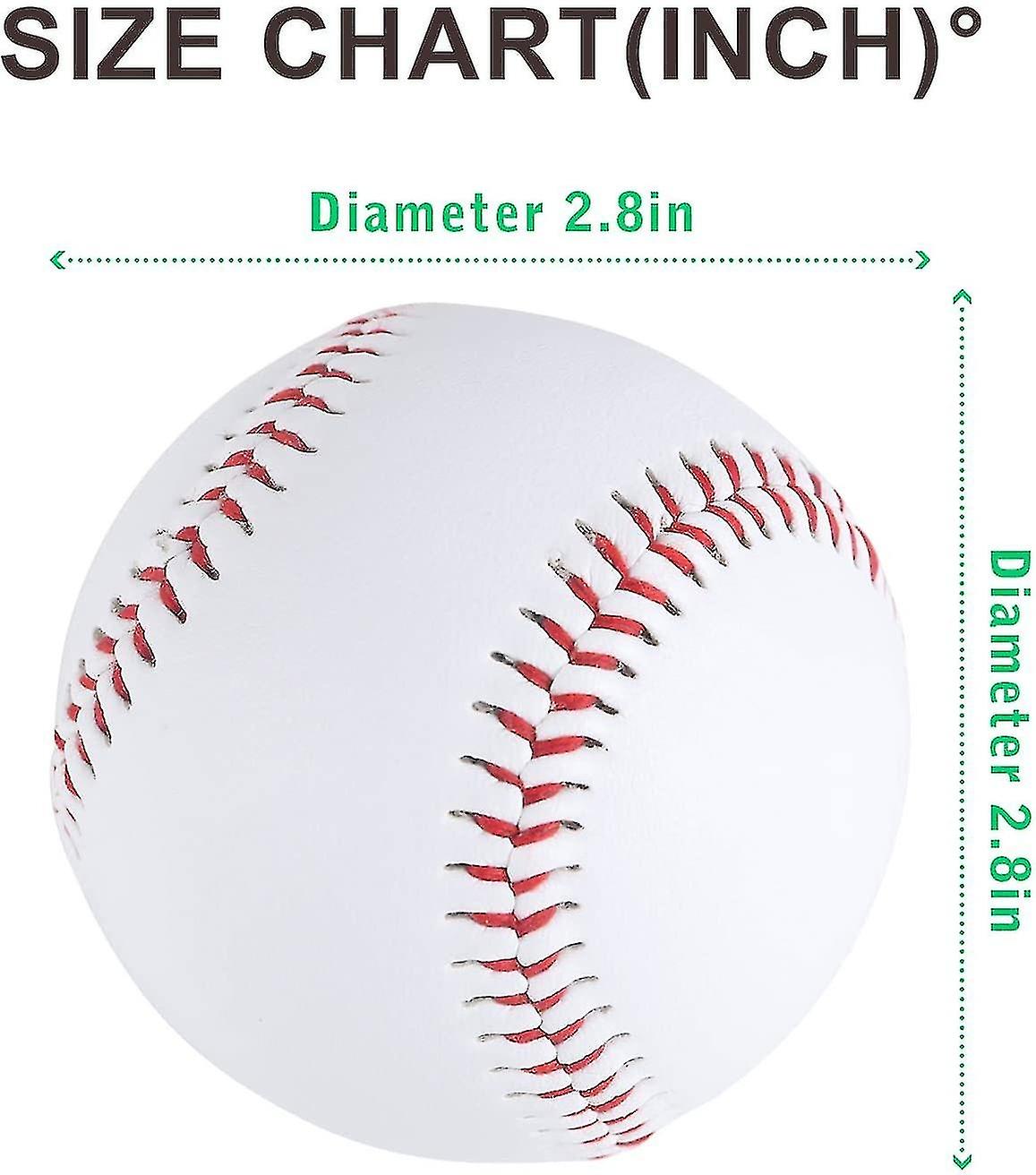 2 Pcs 9 Inch Training Baseball Soft-filled Batting Ball，sport Stress Balls Porting Batting Suitable