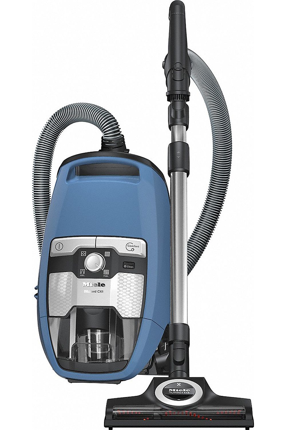 Miele Blizzard CX1 Turbo Team PowerLine Blue Canister Vacuum