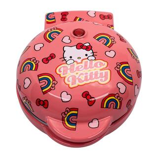 Uncanny Brands Pink Hello Kitty Mini American Waffle Maker WM3-KIT-HK1