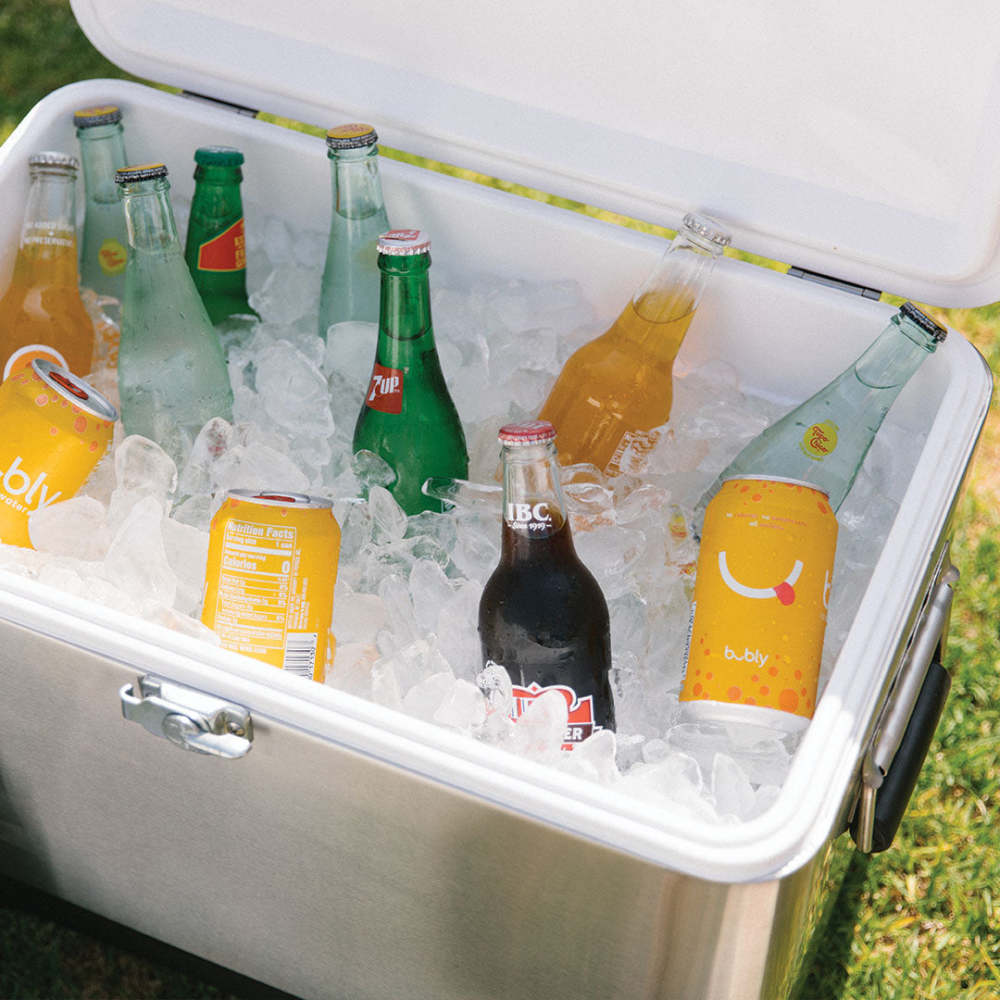 Igloo Classic Legacy 54 Hard Cooler Stainless Steel 54qt ;