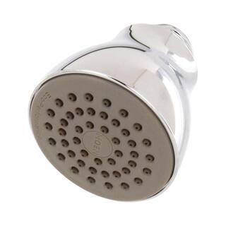 MOEN Eco-Performance 1-Spray 2.5 in. Single Wall Mount Fixed Shower Head in Chrome 6300EP