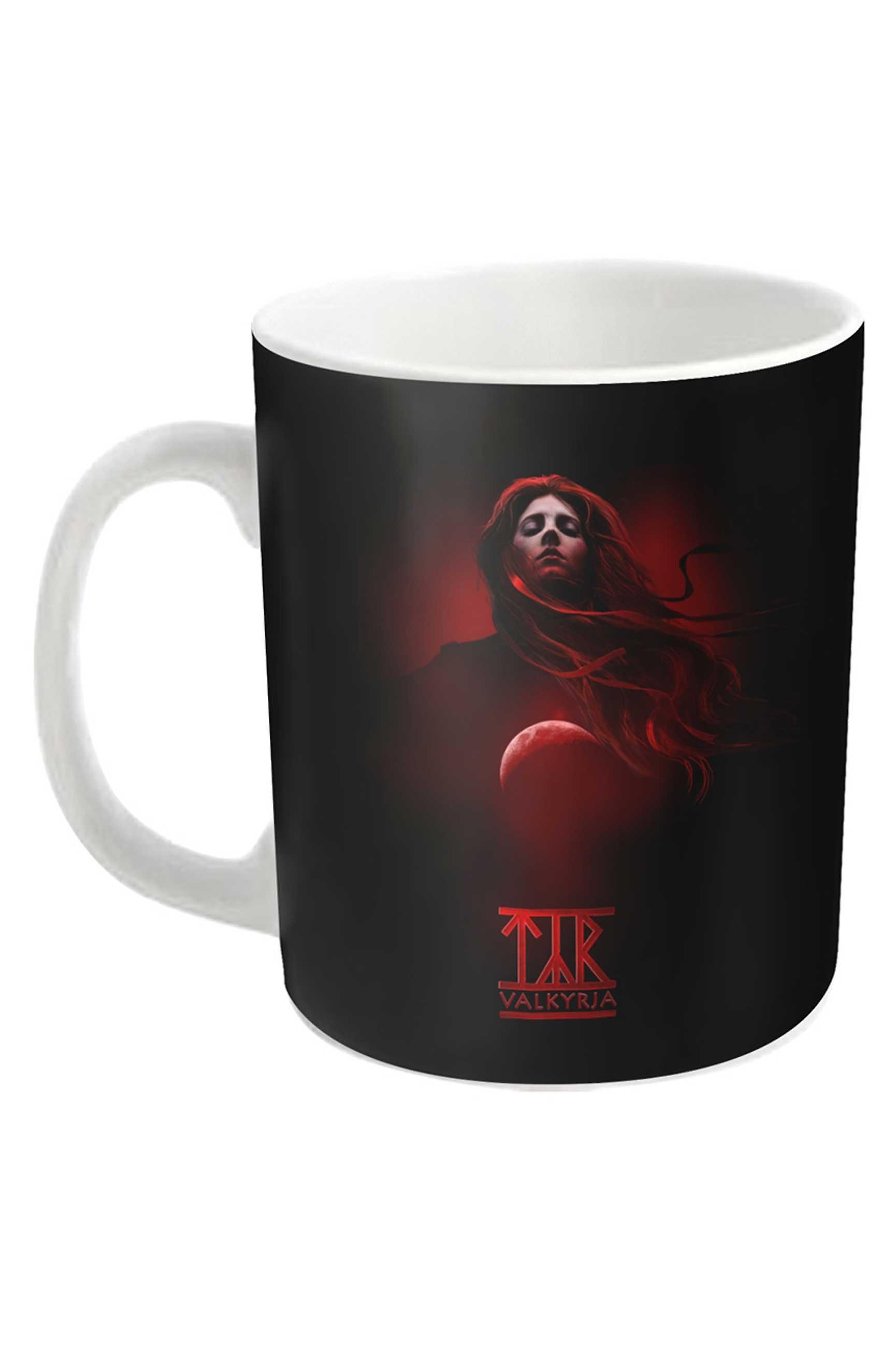 TYR Mug Valkyrja Band Logo new Official White Boxed