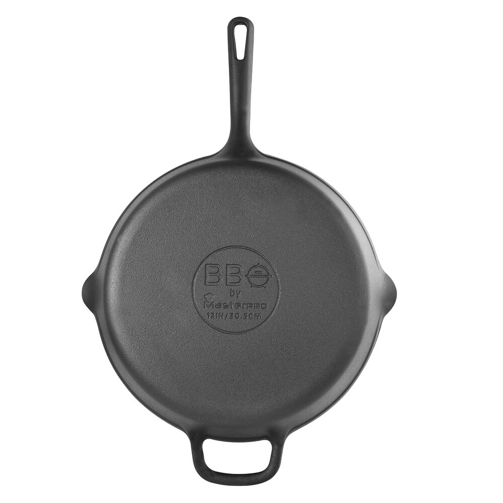 MasterPRO 12 Inch Fry Pan with Helper Handle