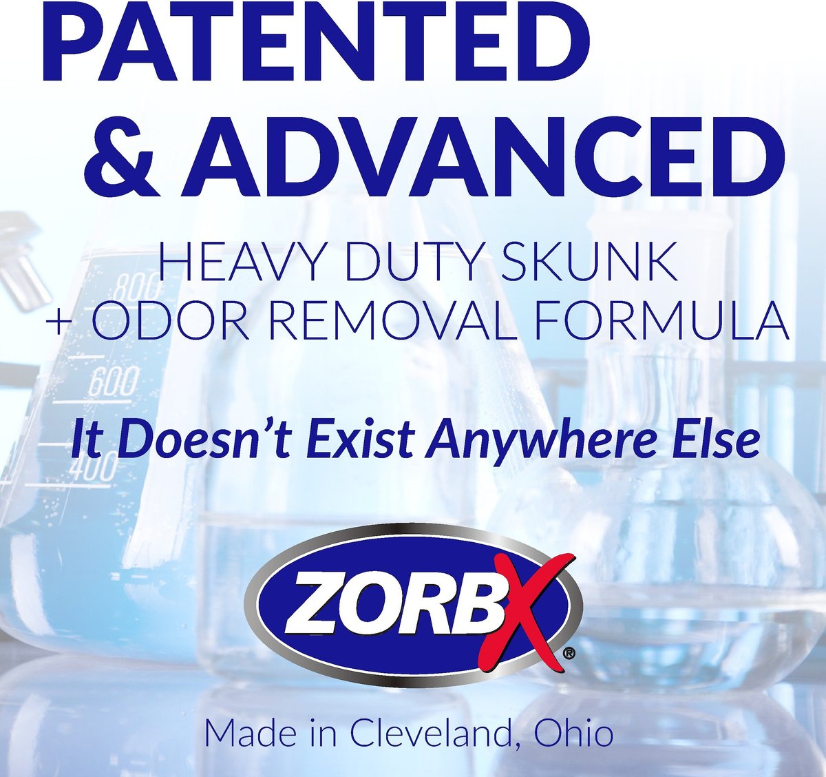 ZORBX Extra Strength Skunk Odor Remover， 24-oz bottle