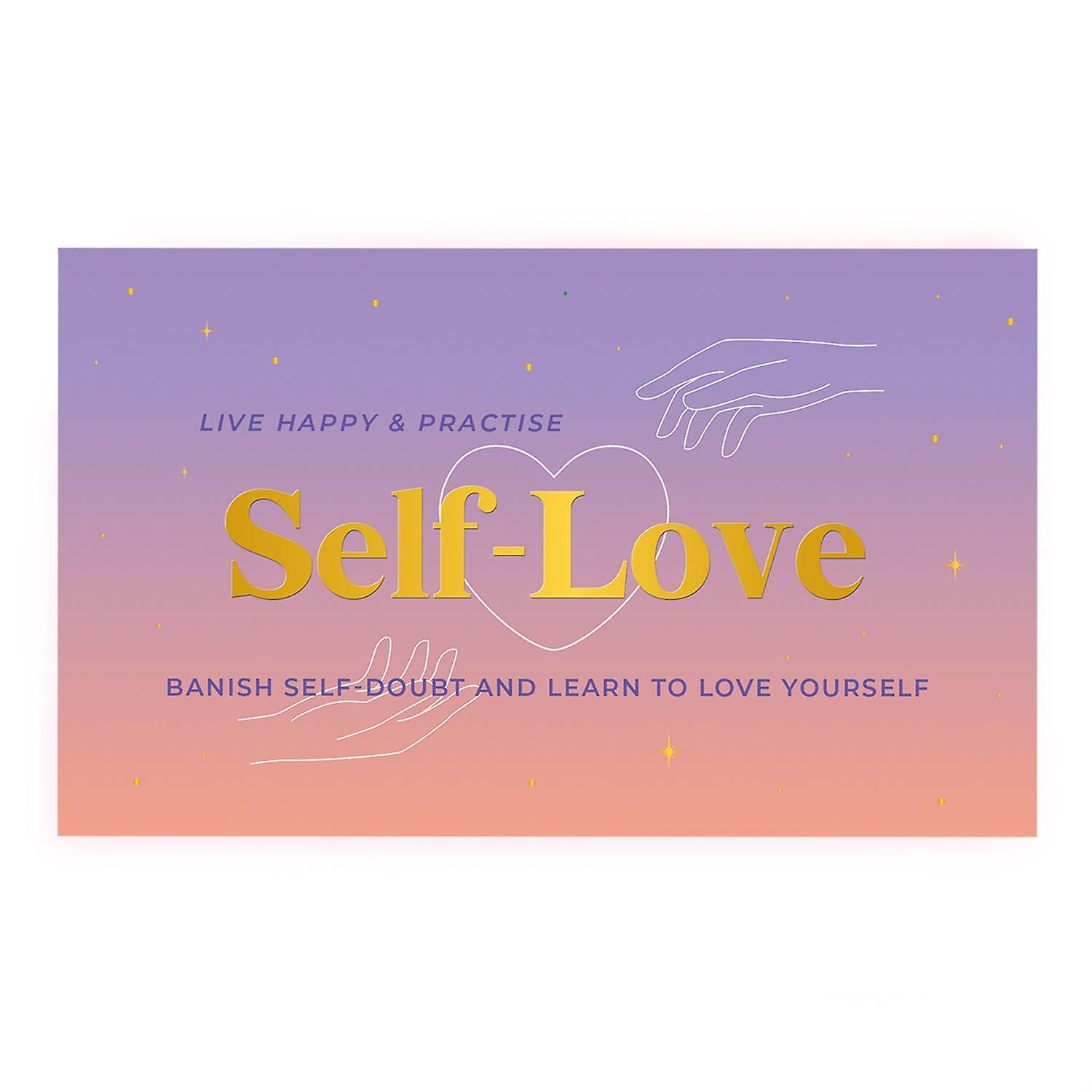 Live happy and practice self-love cards