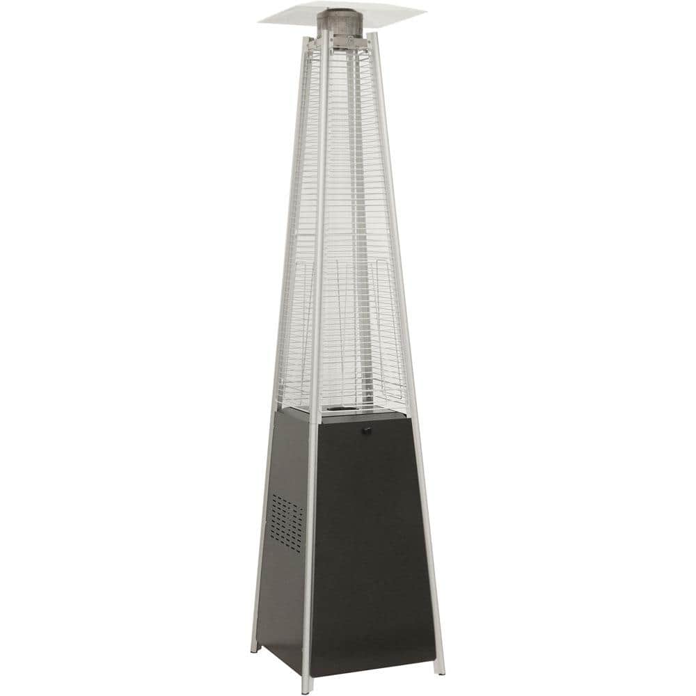 Hanover 7 ft. 42,000 BTU Black Pyramid Propane Gas Patio Heater HAN101BLK