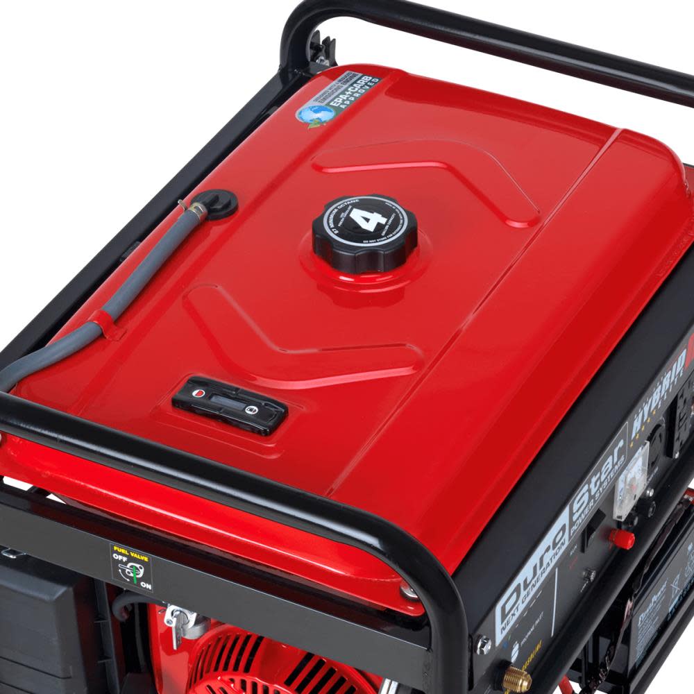 4850-Watt Dual Fuel Hybrid Portable Generator ;