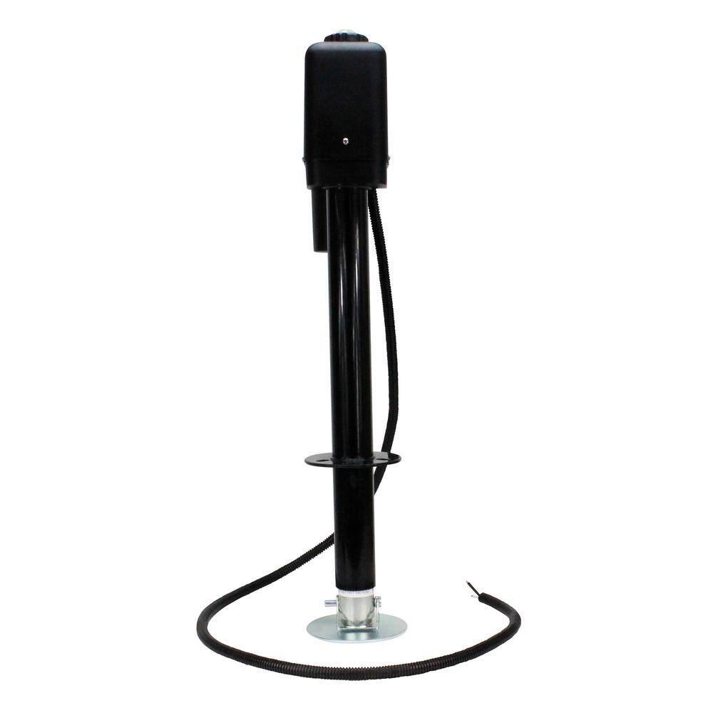 Quick Products Power A-Frame Electric Tongue Jack - 3650 lbs. Lift Capacity Black JQ-3500B