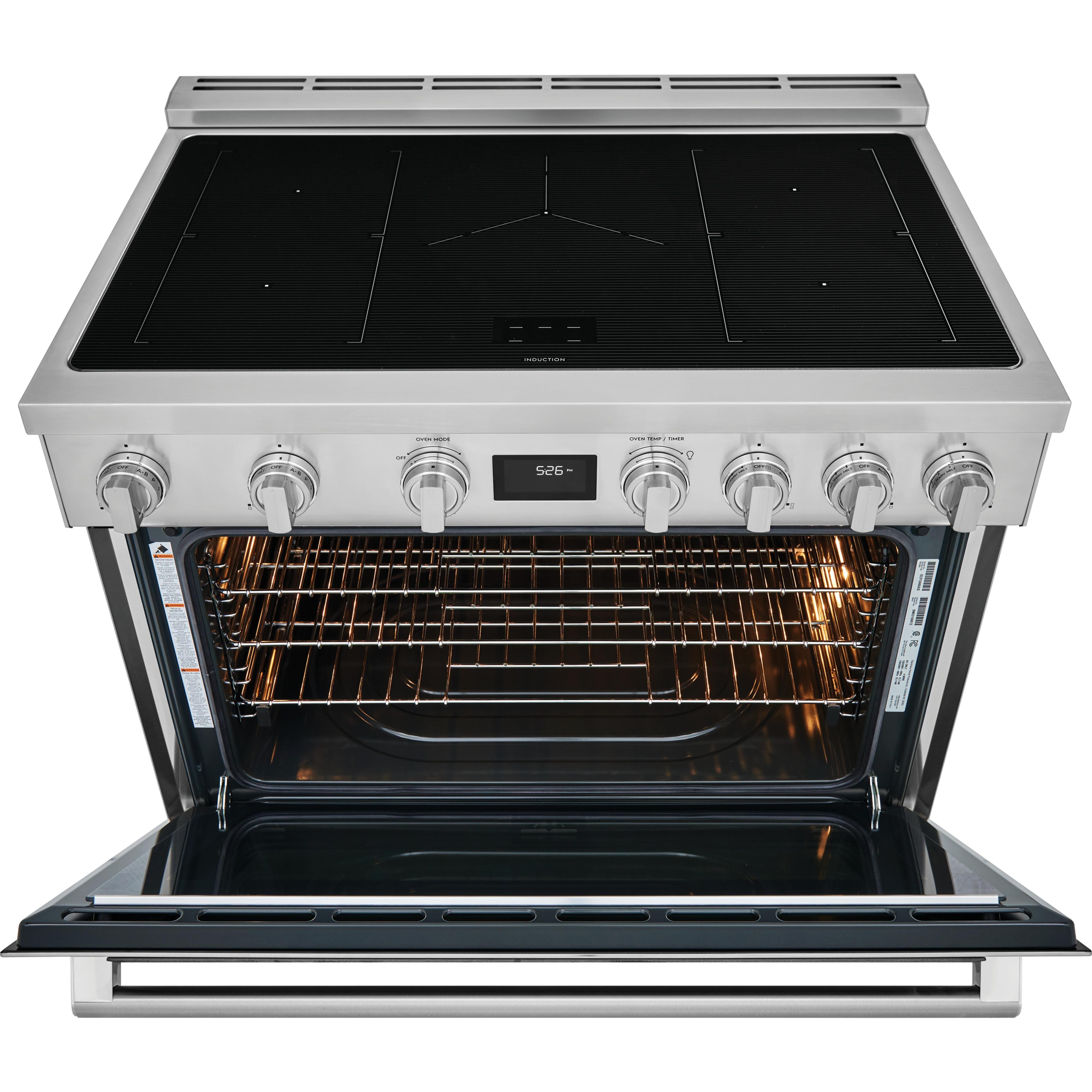 Electrolux 36-inch Freestanding Electric Induction Range ECFI3668AS