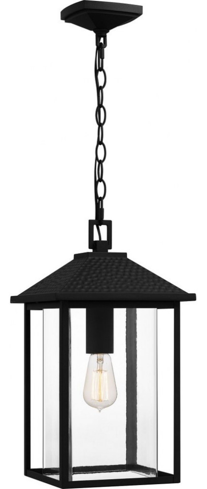 1 Light Outdoor Hanging Lantern  Traditional Style  17.75 quotHx10   Transitional   Outdoor Hanging Lights   by Bailey Street Home  Houzz