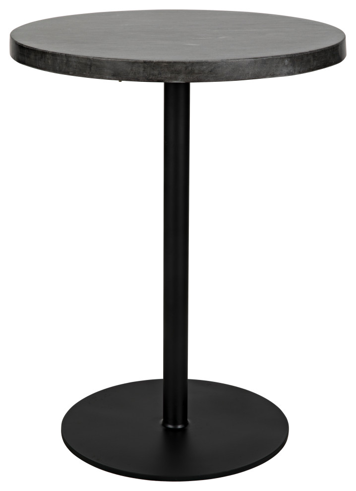 Ford Side Table  Tall   Industrial   Side Tables And End Tables   by HedgeApple  Houzz