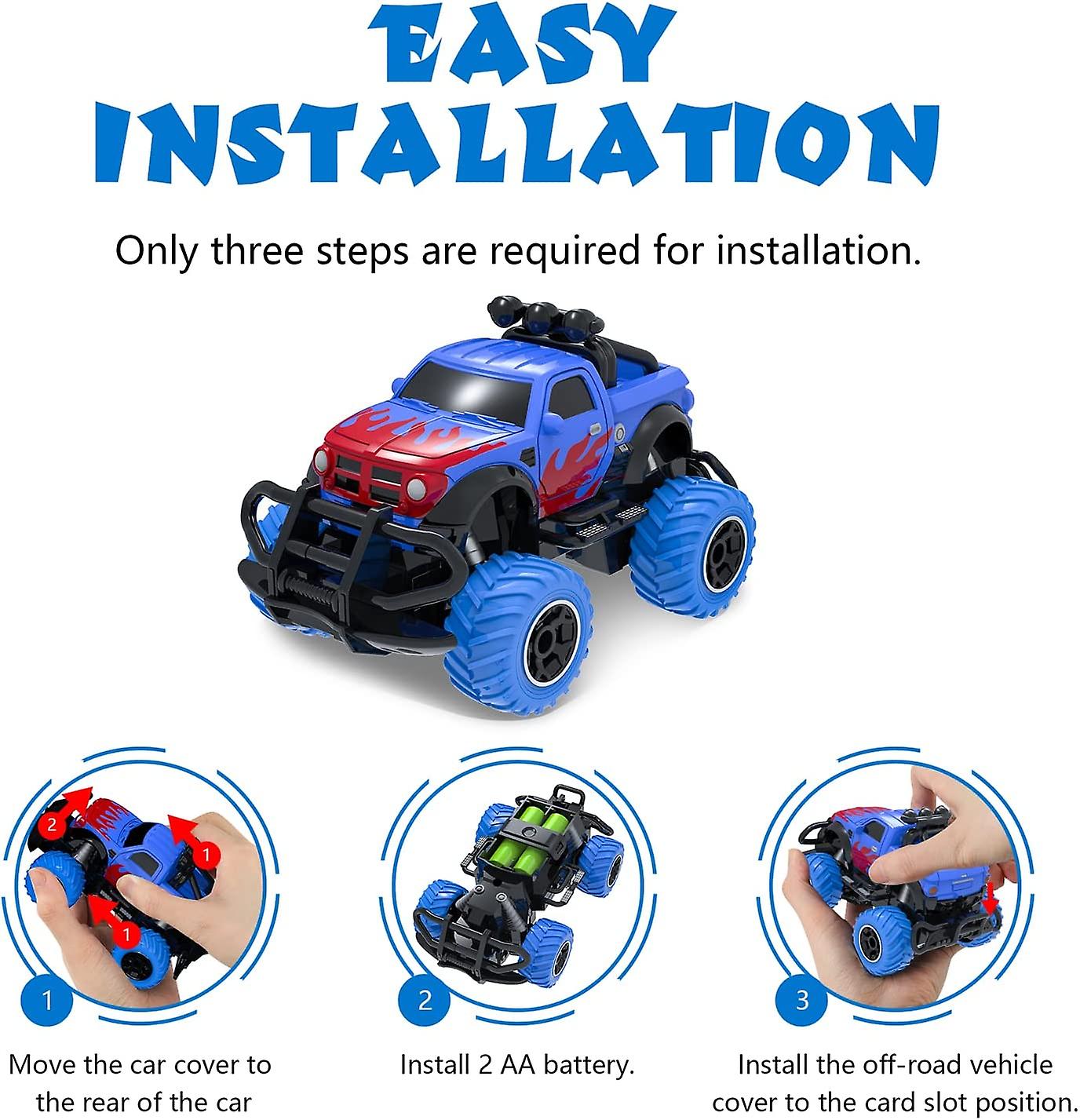 Rc Car For 3-9 Years Old Boys Girls， Lofee Remote Control Car For Kids Gift For 3-7 Years Old Boys Toy Age 3-7 Rc Turck For 3-9 Years Old Best Gift Fo