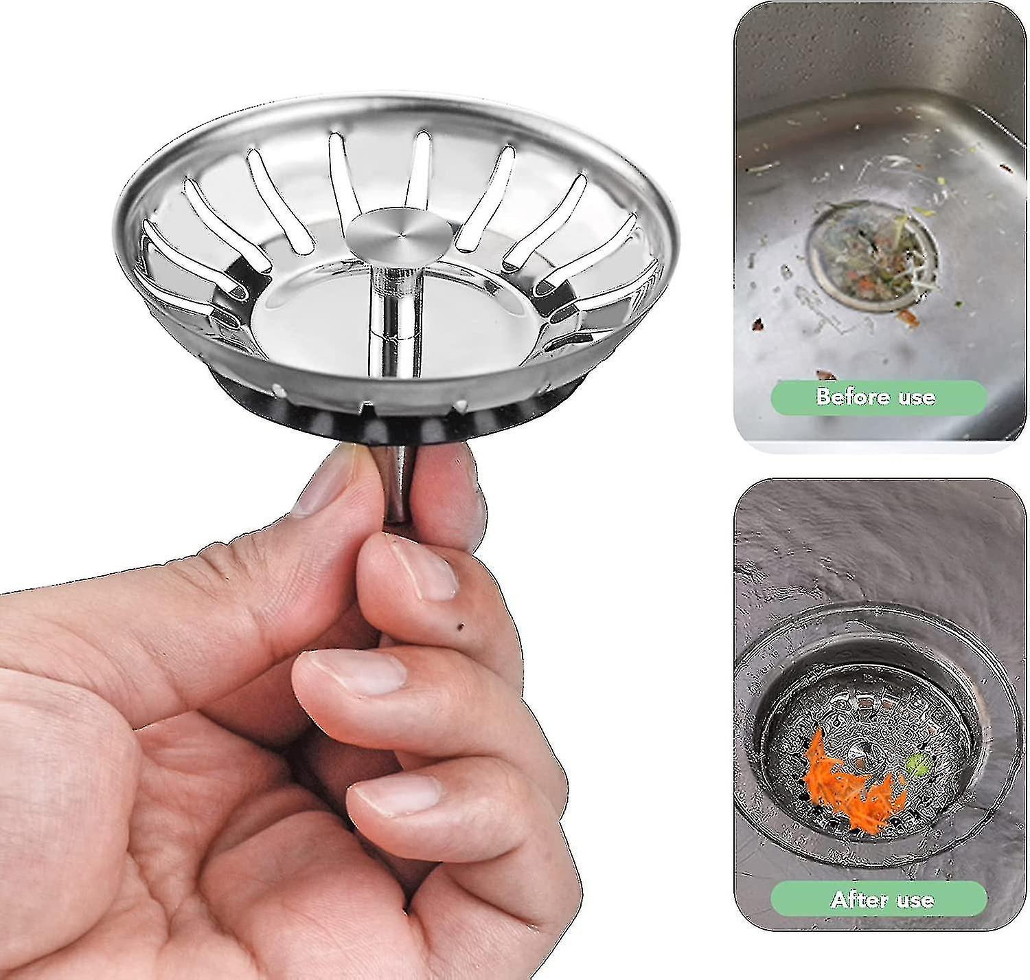 Stainless Steel Kitchen Sink Plug Kitchen Sink Filter Kitchen Sink Plug For Kitchen Sink Filtration