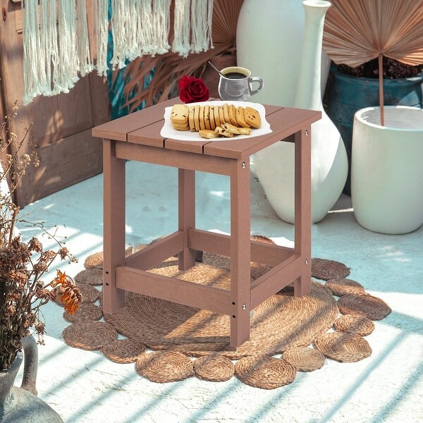 Side Table，Pool Composite Patio Table