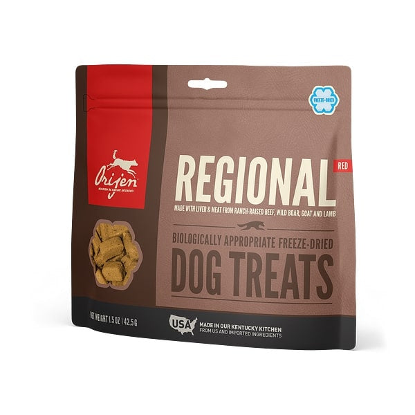 Freeze Dried Regional Red Dog Treats;