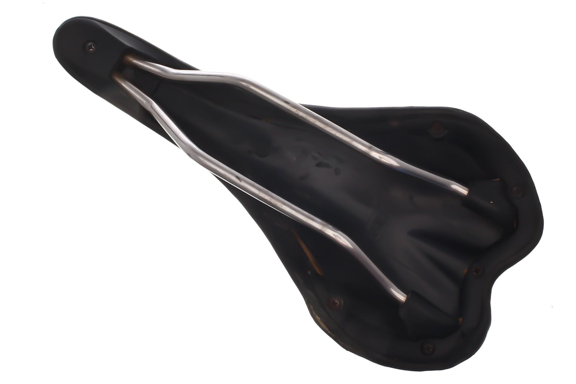 Avenir Sprint Lite Bike Saddle 128mm Alloy/Ti Rails Road Mountain Bicycle Seat