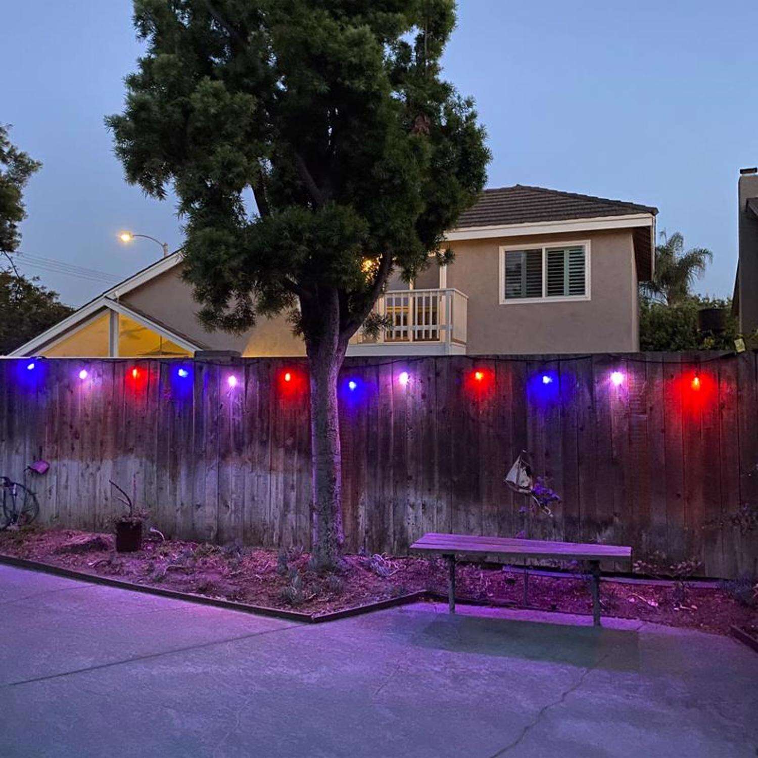 Feit Smart Home LED Mix N Match Smart String Lights Multicolored 24 ft. 12 lights