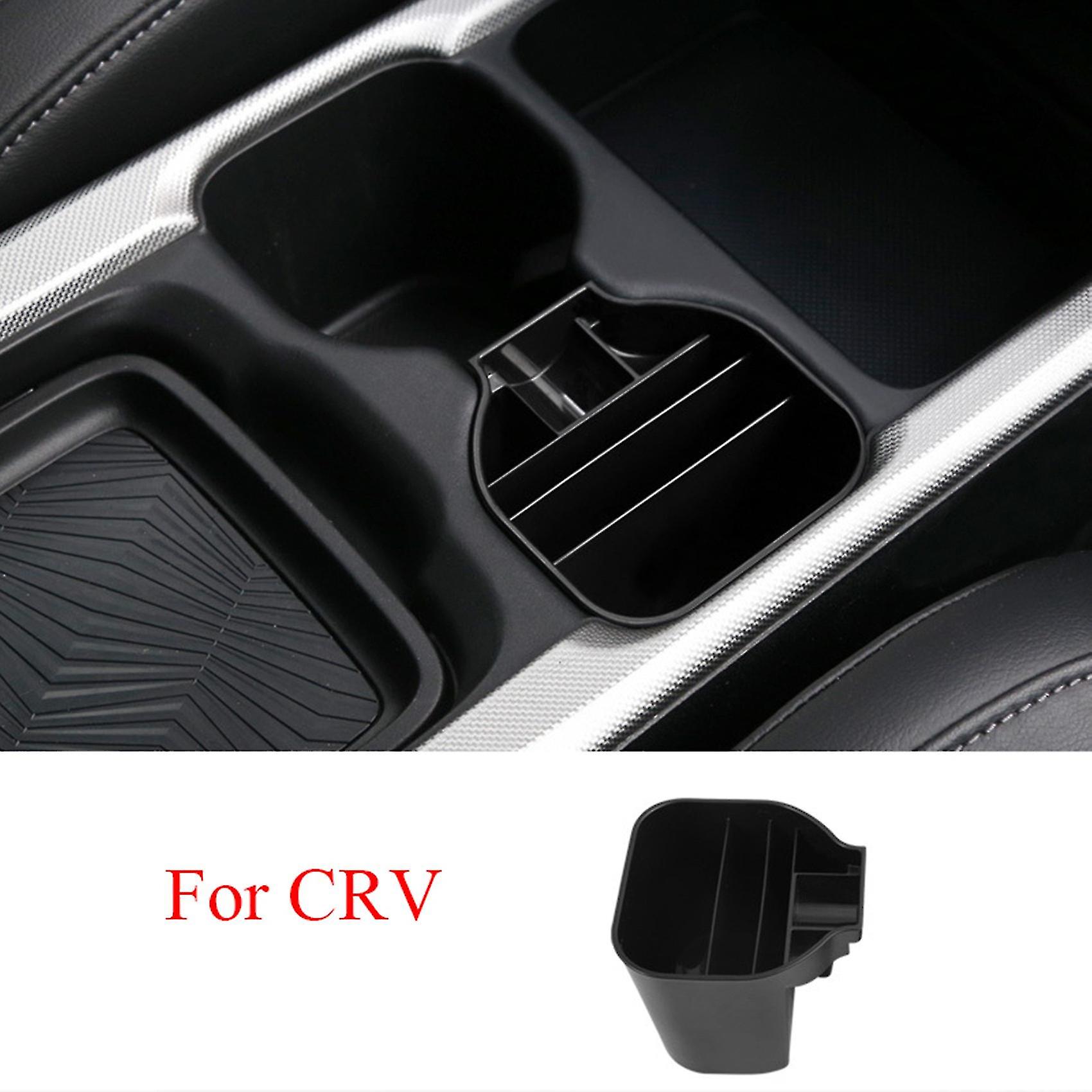 For Cr-v 2017-2021 Central Control Cup Holder Storage Box Water Cup Holder Box Accessories