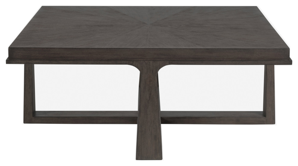 Rousseau Square Cocktail Table   Transitional   Coffee Tables   by Lexington Home Brands  Houzz