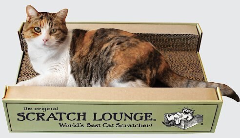 Scratch Lounge The Original Scratch Lounge Cat Toy with Catnip