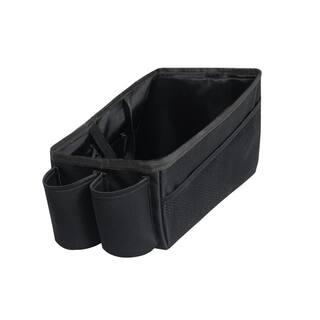 FH Group Multi-Use Tote Car Organizer with Cup Holders DMFH1135BLACK