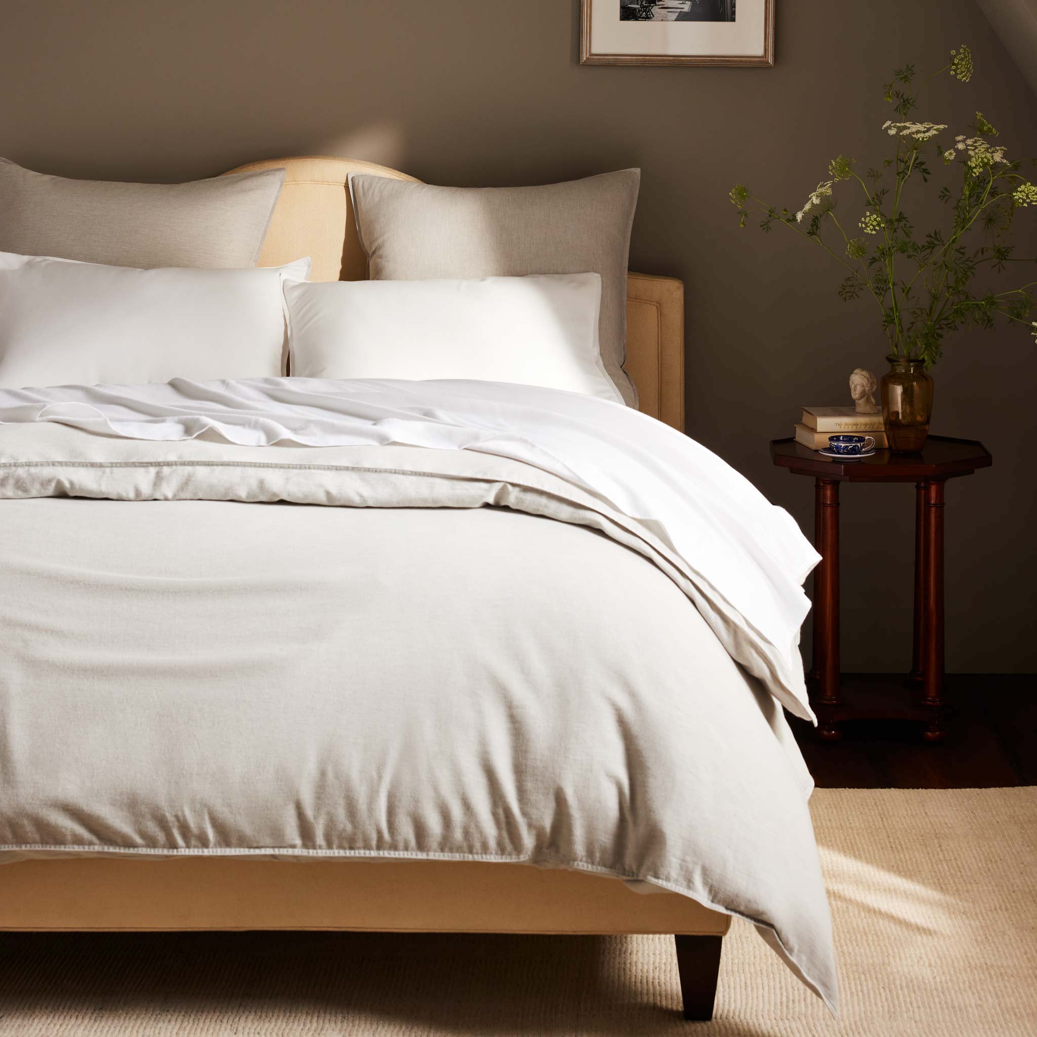 Heathered Cashmere Duvet Cover