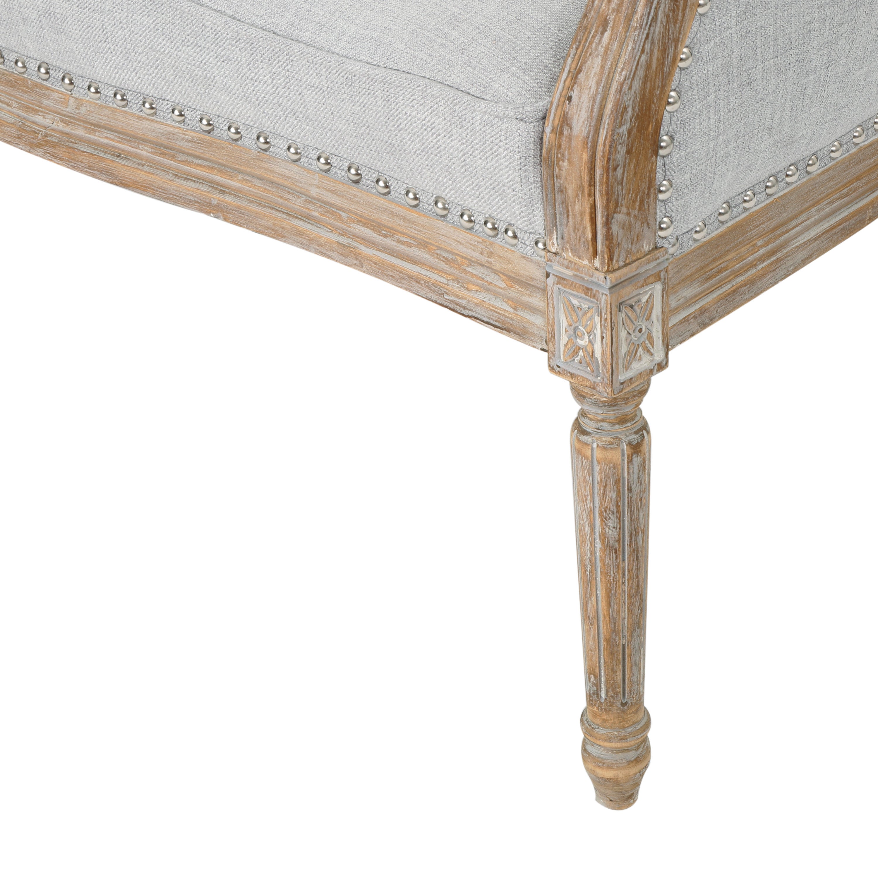 Megan Traditional Tufted Upholstered Loveseat