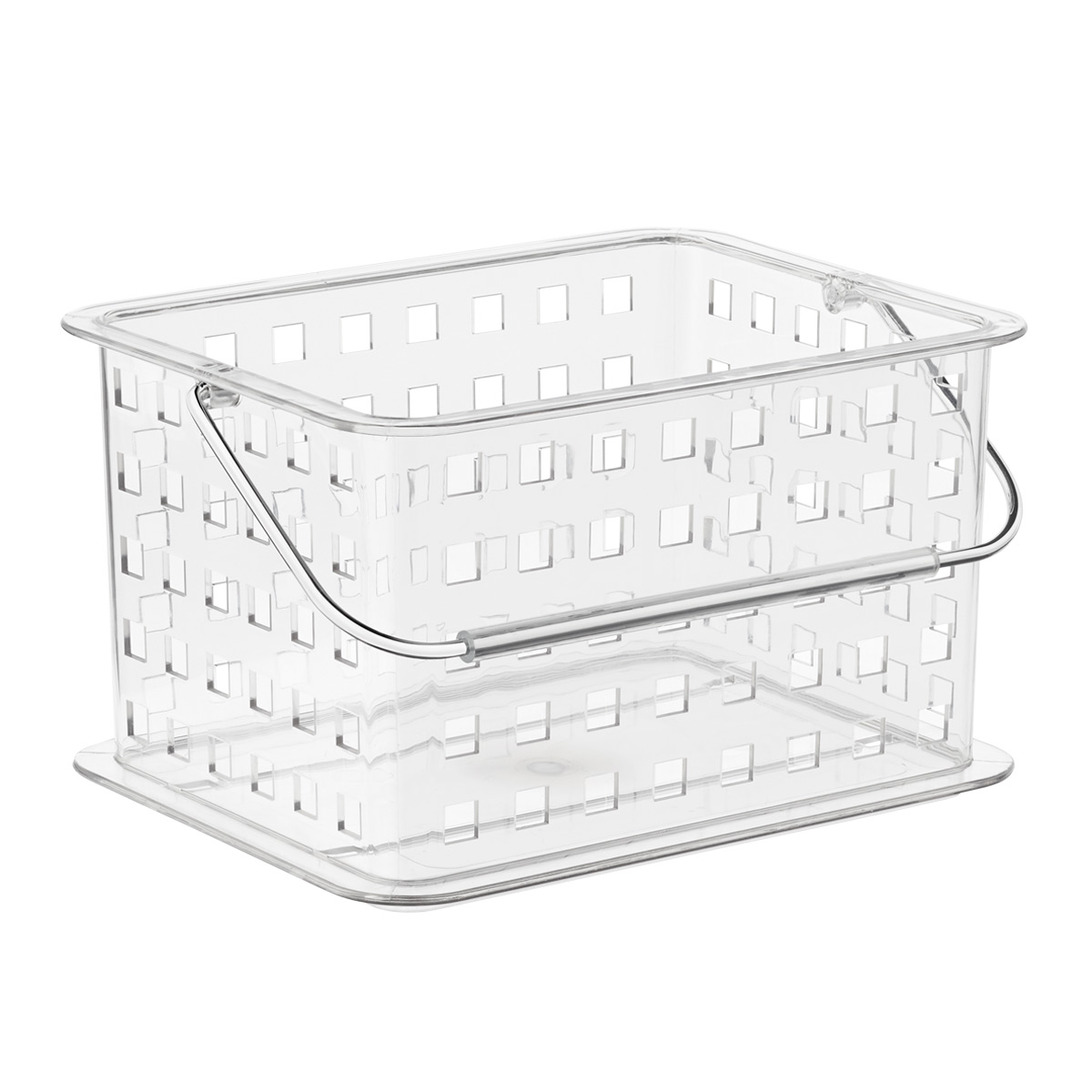 iDesign Clear Grid Totes