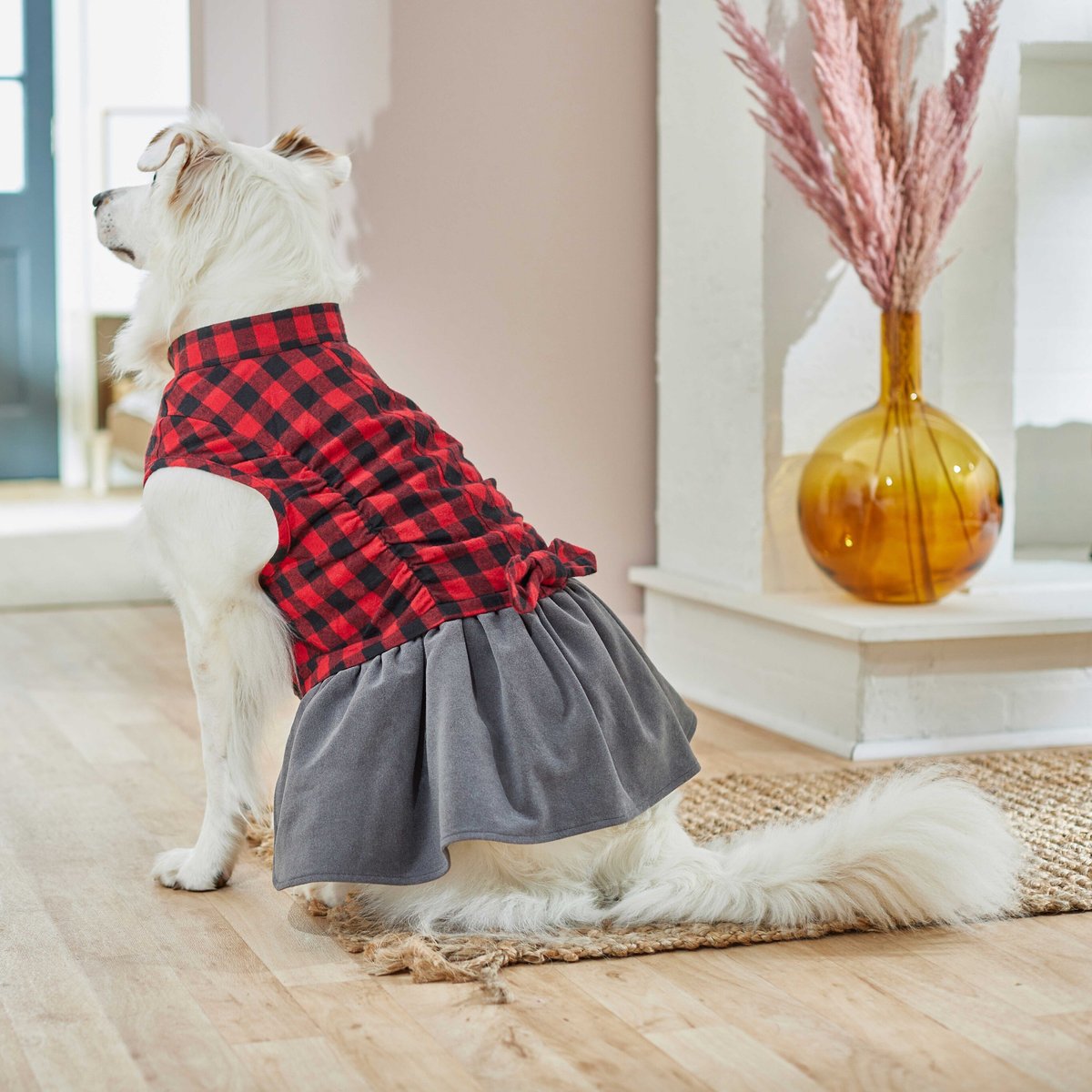 Frisco Flannel Dog and Cat Dress