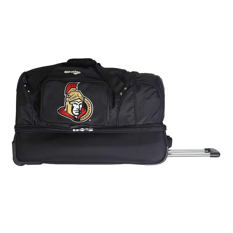 Ottawa Senators 27-Inch Wheeled Drop-Bottom Duffle Bag