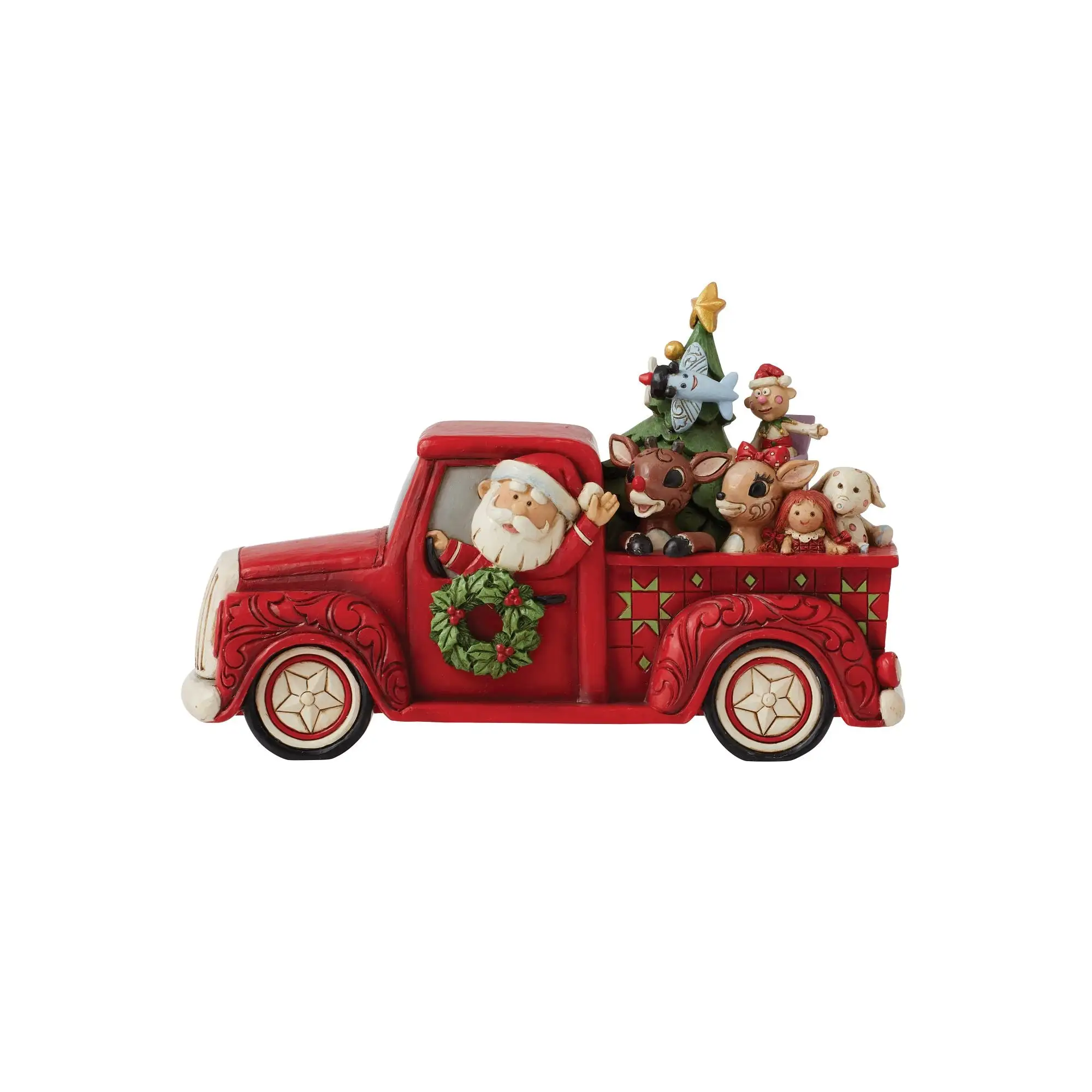 Rudolph in Red Pickup