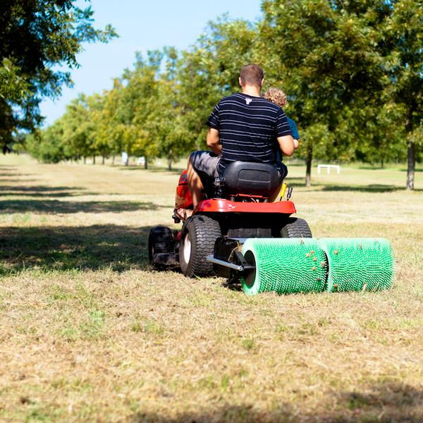 Bag-A-Nut 36" Pull-Behind Large Acorn Harvester - Nut Picker Upper