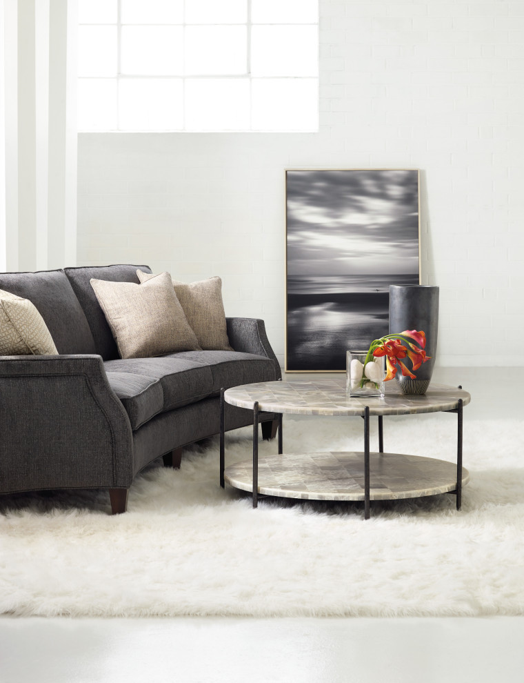 Melange Blythe Cocktail Table   Transitional   Coffee Tables   by Buildcom  Houzz