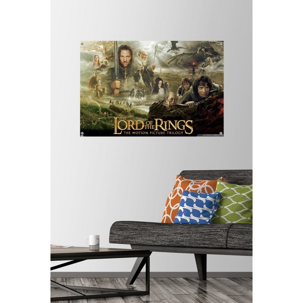 Trends International The Lord Of The Rings The Motion Picture Trilogy Unframed Wall Poster Prints