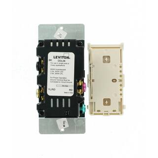 Leviton Decora Digital Dimmer 300-Watt LED and CFL600-Watt IncandescentHalogen WhiteLight Almond R01-DDL06-01M