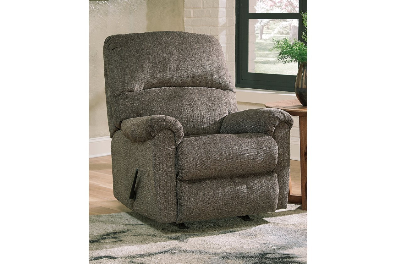 Dorsten Slate Sofa and Rocker Recliner