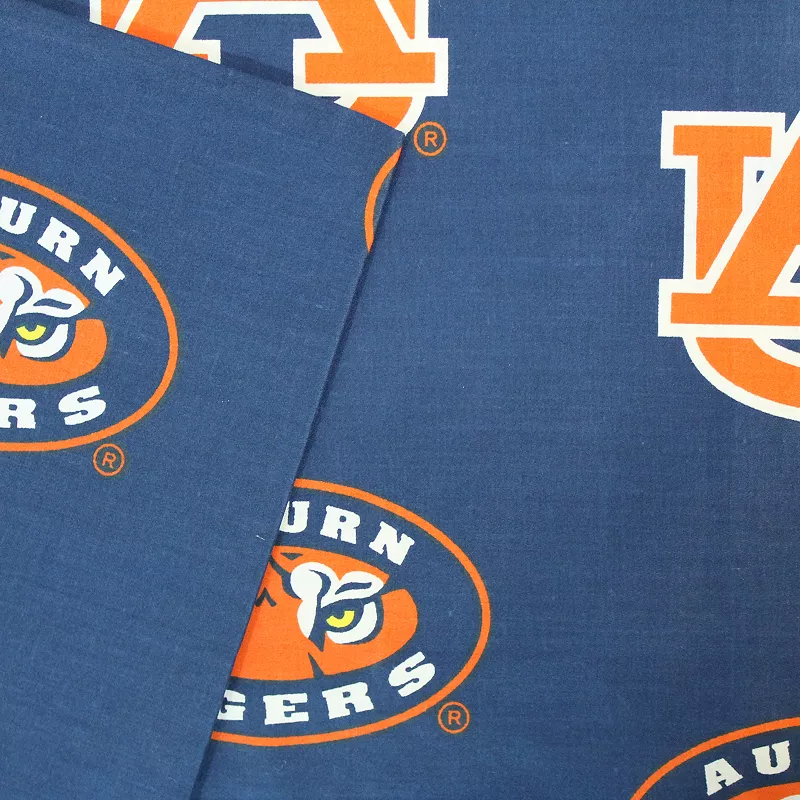 Auburn Tigers Printed Sheet Set - King