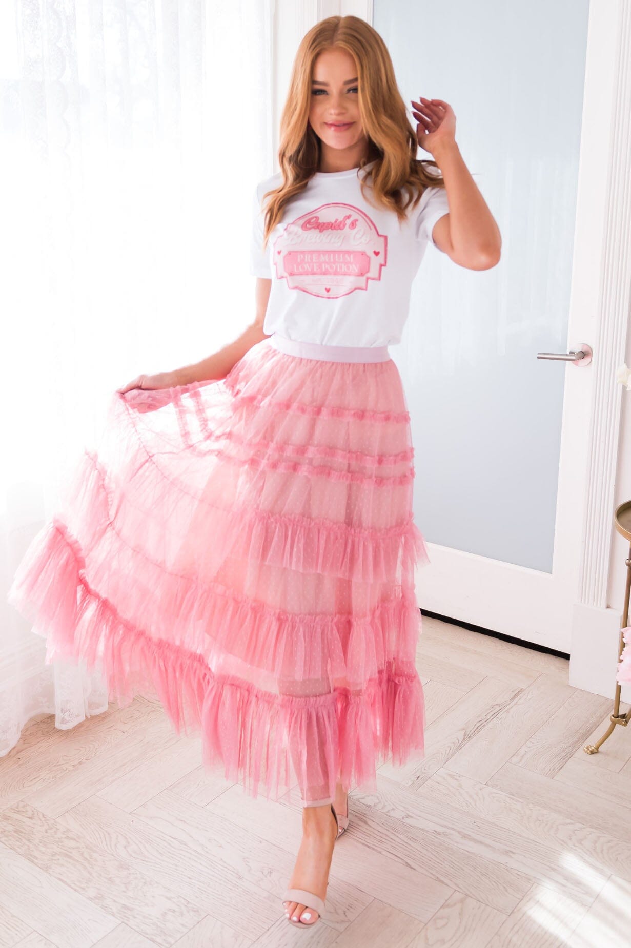 It's All About The Frill Modest Tulle Skirt