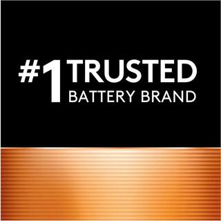 Duracell Coppertop D Cell Batteries Long-Lasting Power All-Purpose Alkaline Battery (Multi-Pack 2) (4-Count Pack) 004133305125