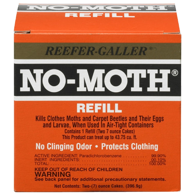 MOTH REFILL CLST HGR 2PK