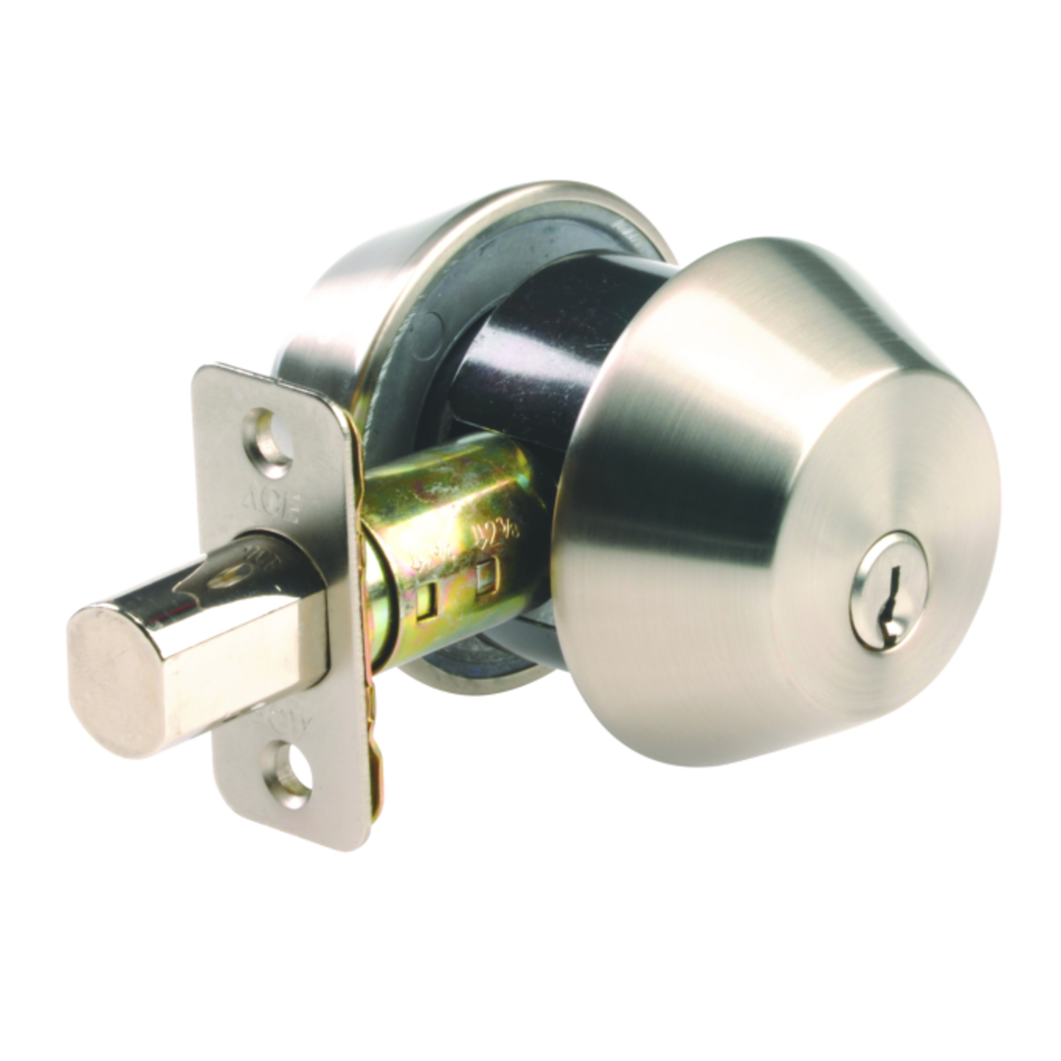 Ace Satin Nickel Chrome Double Cylinder Deadbolt