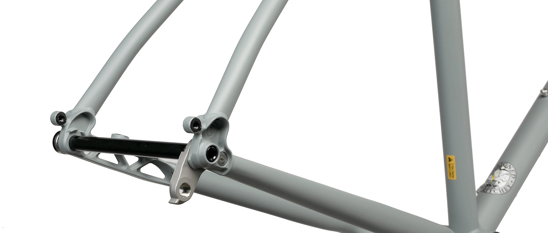 Ritchey Outback Gravel Frameset - Gray-White - 2023