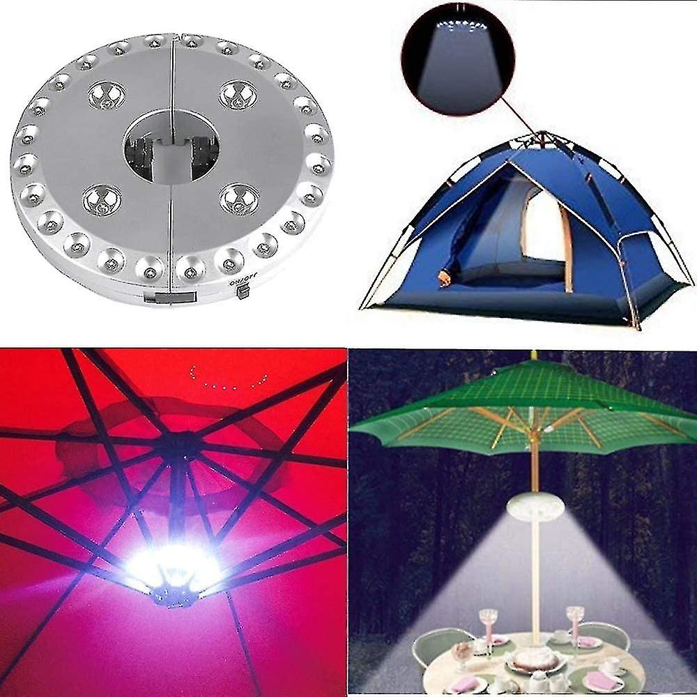 28 Led Cordless Parasol Lights With 28 Super Bright Leds