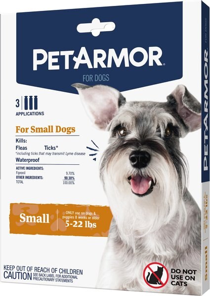 PetArmor Flea and Tick Spot Treatment for Dogs， 5-22 lbs