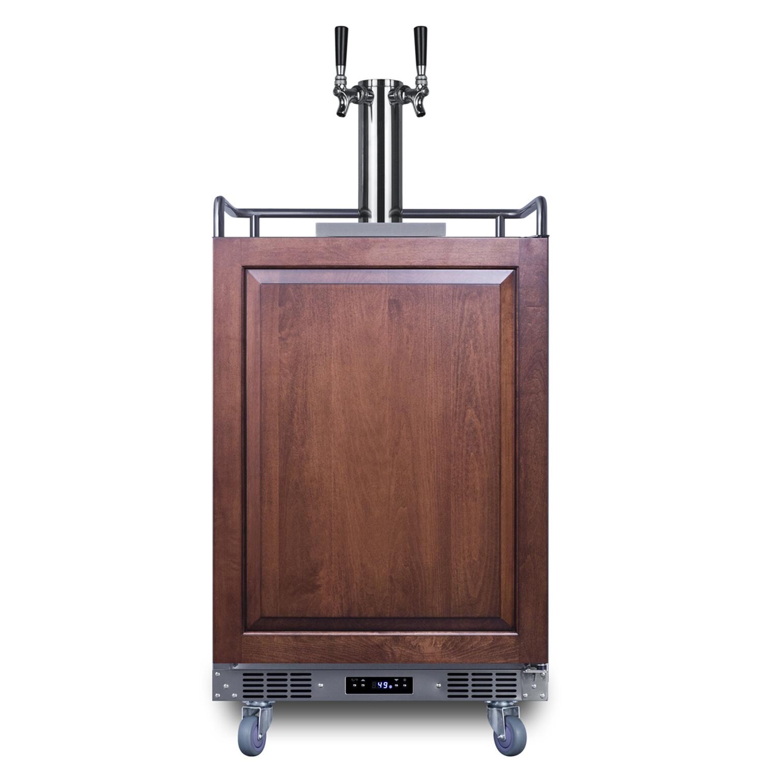 Summit 24-Inch 5.6 Cu. Ft. Built-In Cold Brew Coffee Kegerator