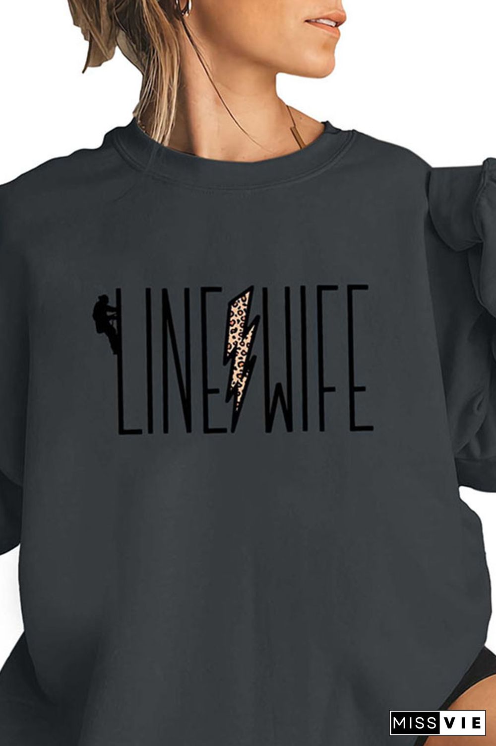 Line Wife Classic Crew Sweatshirt Wholesale