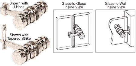 CRL 180 Degree Knob Latch