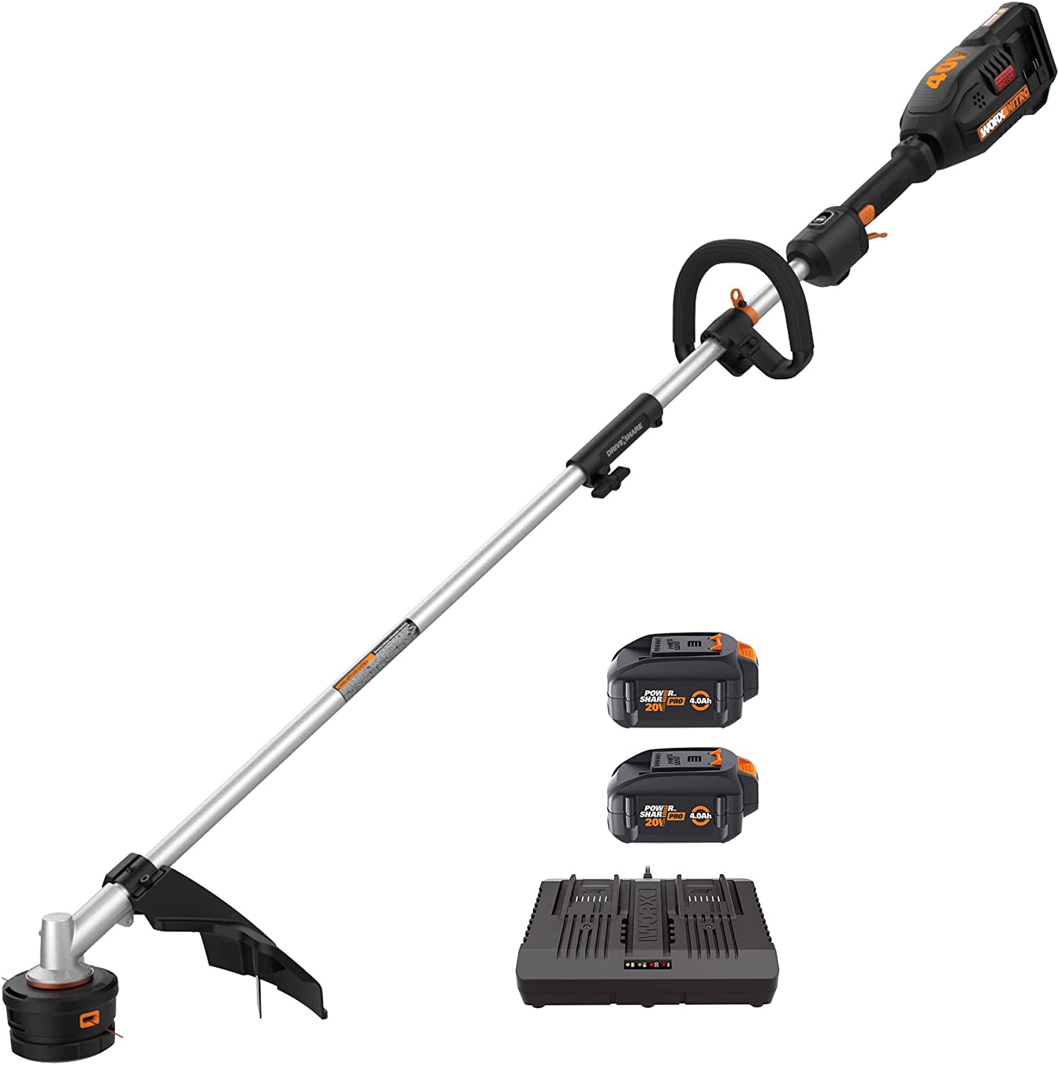 Worx Nitro WG186 40V Power Share PRO Attachment-Capable Driveshare 15