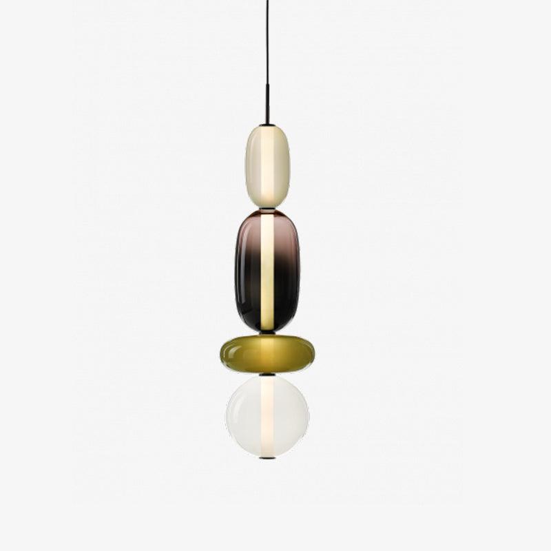 Candied Glass Combo Pendant Light